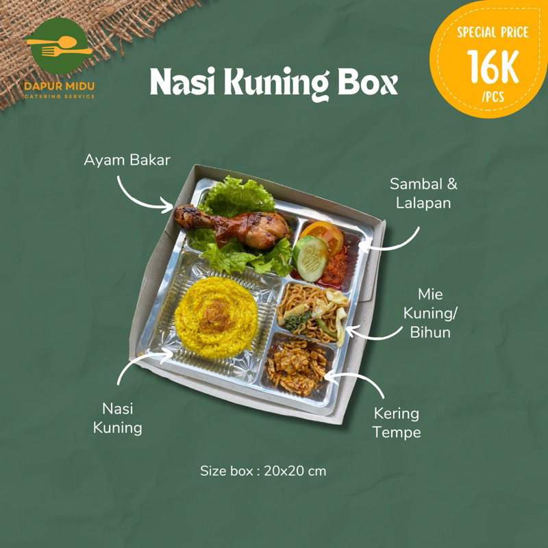 

Nasi Box/ Nasi kotak/ Nasi Catering/ Nasi Kuning Box