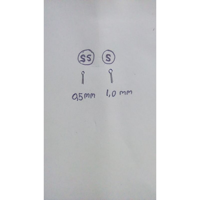 ring kolong untuk entul tegek custom ,ujung tegek ,ring kawat neklin kecil