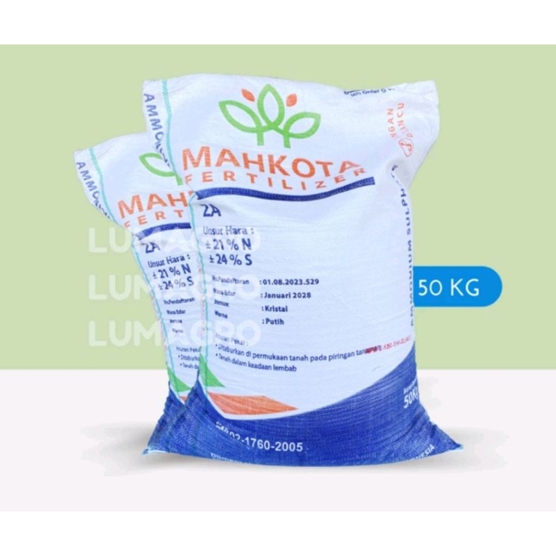 Pupuk ZA MAHKOTA 50 Kg Amonium Sulfat