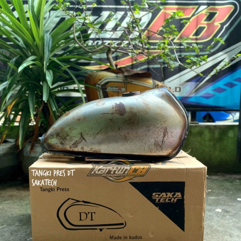 Tangki pres DT sakatech bahan tebal presisi