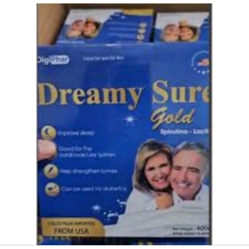 

PROMO! DREAMY SURE GOLD IMPORT USA SUSUUNTUK INSOMNIA DAN GANGGUAN TIDUR