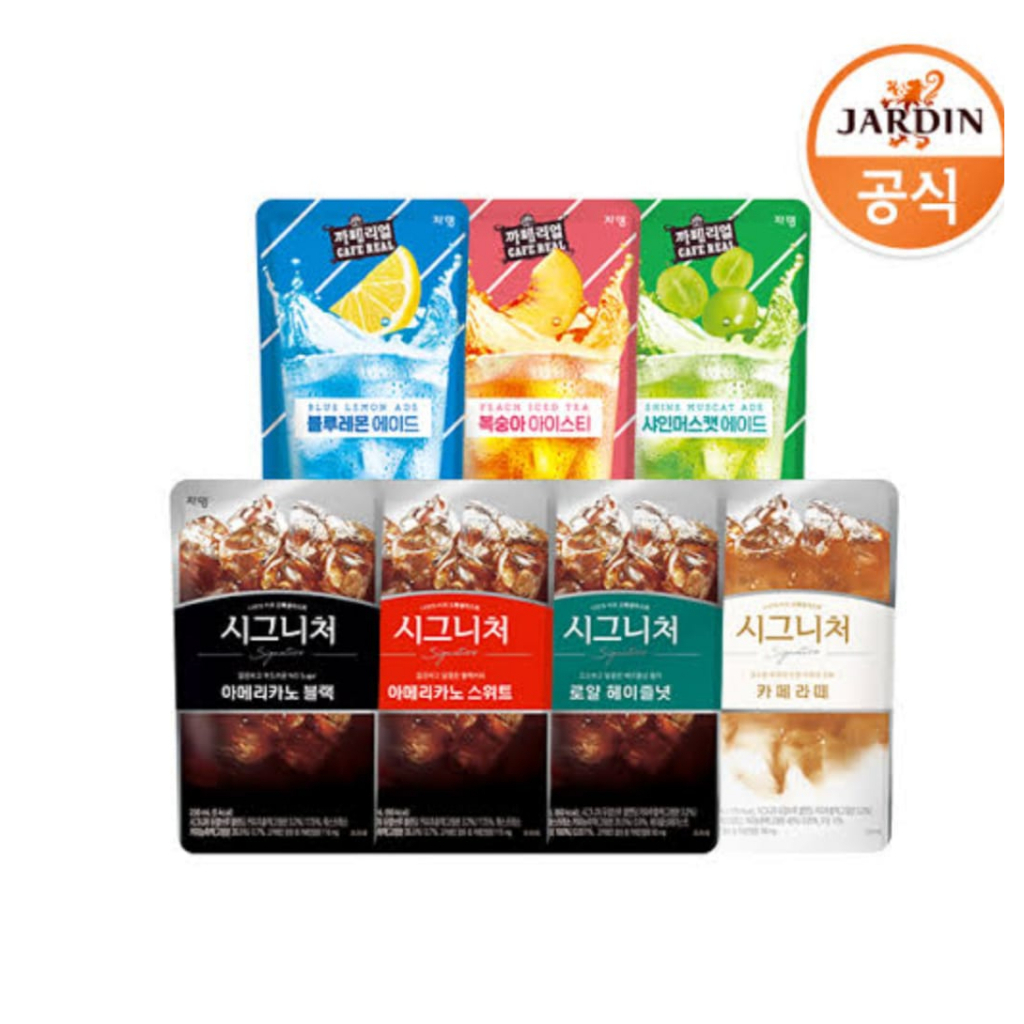 

JARDIN Signature Korean Americano Coffee Pouch/JARDIN Signature Korean Drink Import Pouch 230ml