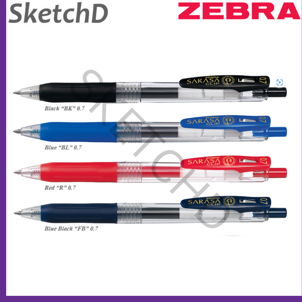 

Sarasa Clip 0.7 Zebra - Pena Zebra Sarasa Clip