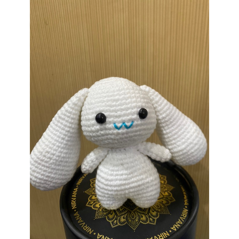 BONEKA RAJUT AMIGURUMI CINAMOROLL