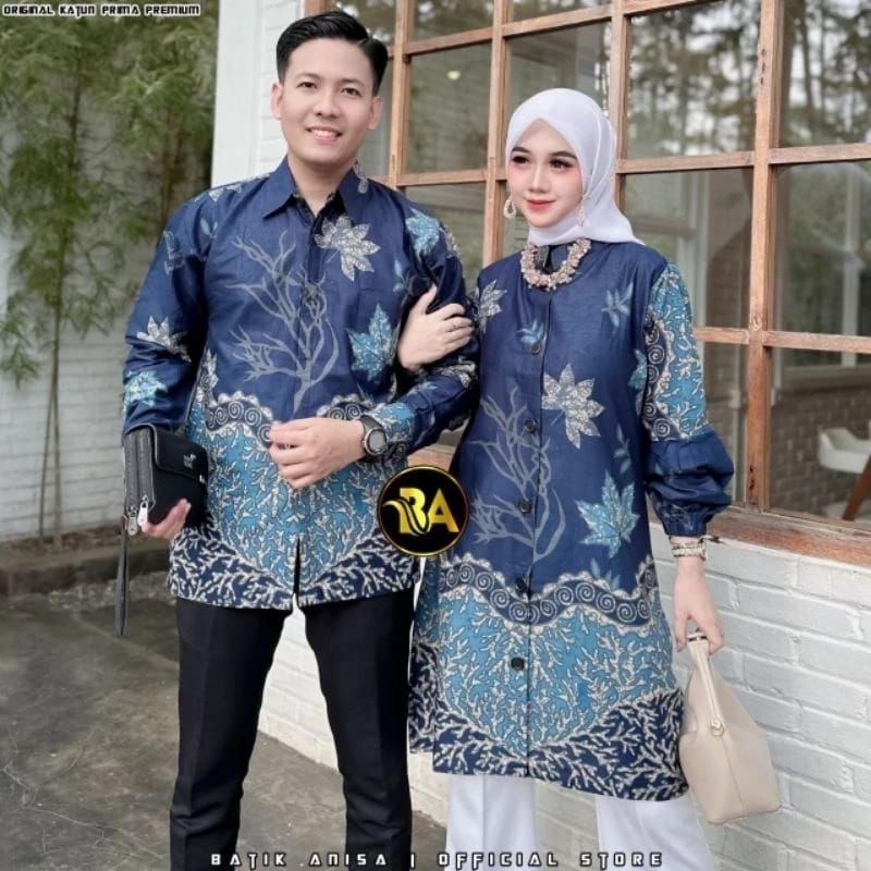 Batik Couple Modern Tunik Batik Couple Jumbo