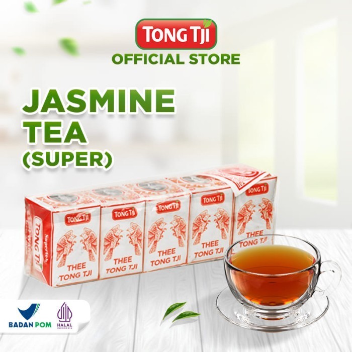 

Promo teh Super Tong Tji Super 80 gram, Jasmine Tea termurah