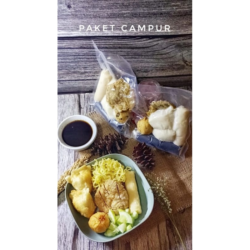 

paket pempek campur