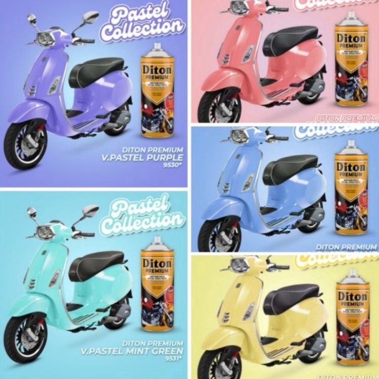 

KODE E15A DITON PREMIUM PASTEL VESPA V953 V9532 V9532 V9533 V9534 V9485