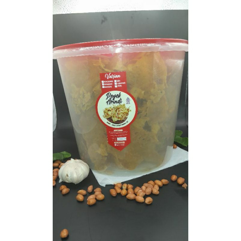 

Peyek Arindi Rempeyek Kacang Enak dan Gurih Viral Kekinian crunch
