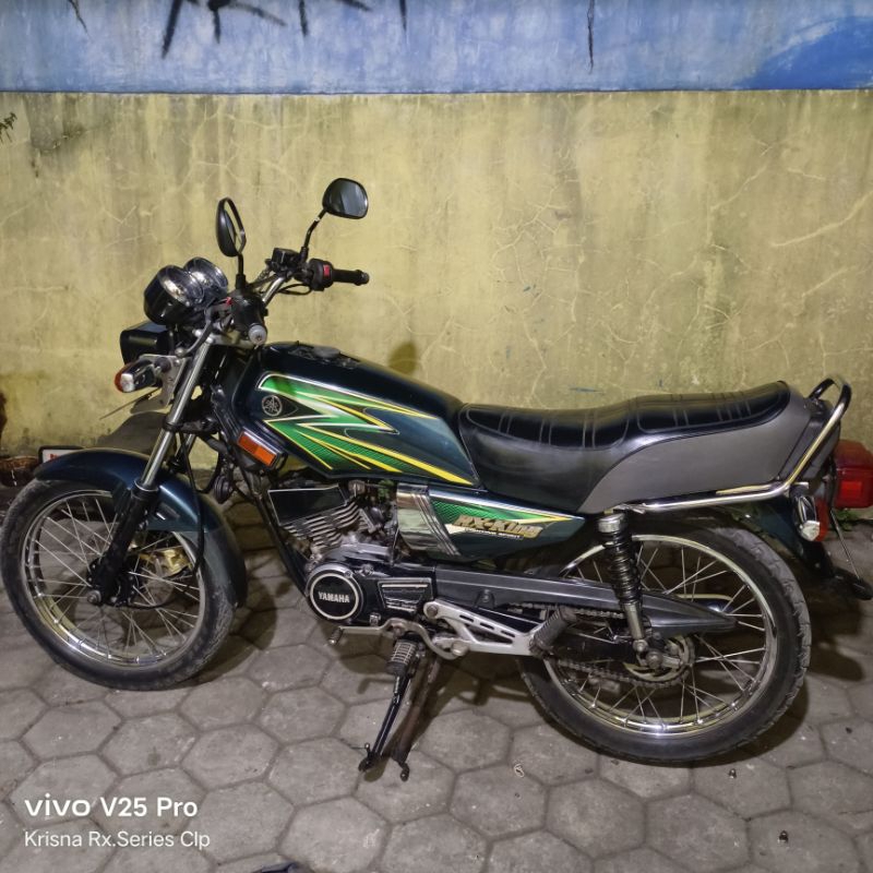 KERANGKA FRAME DOKUMEN RX KING RXKING 2004 HIJAU PLAT R LENGKAP