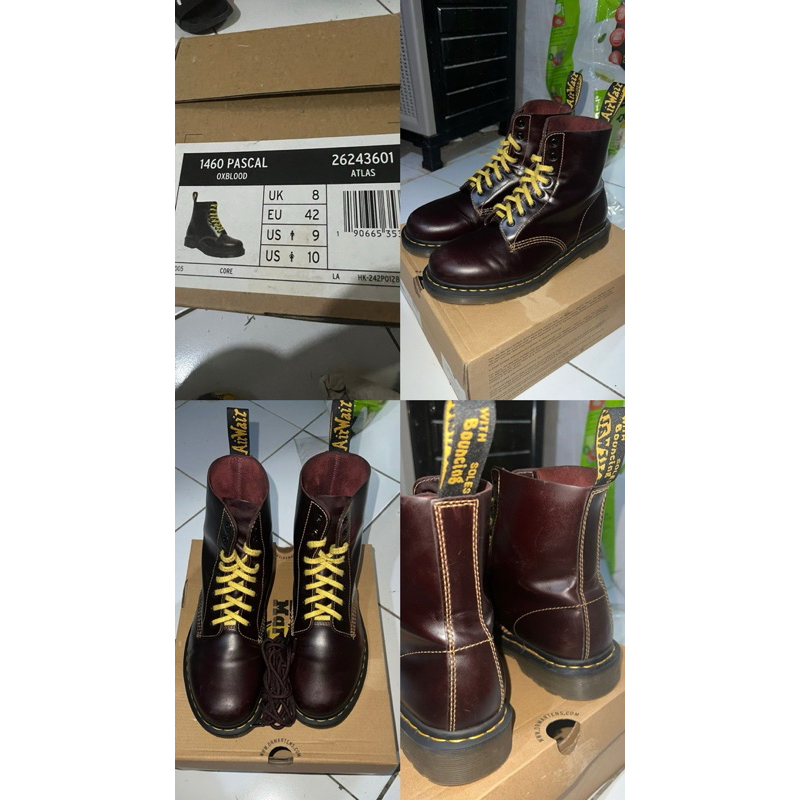 Docmart OXBLOOD1460 Second ORI 100%