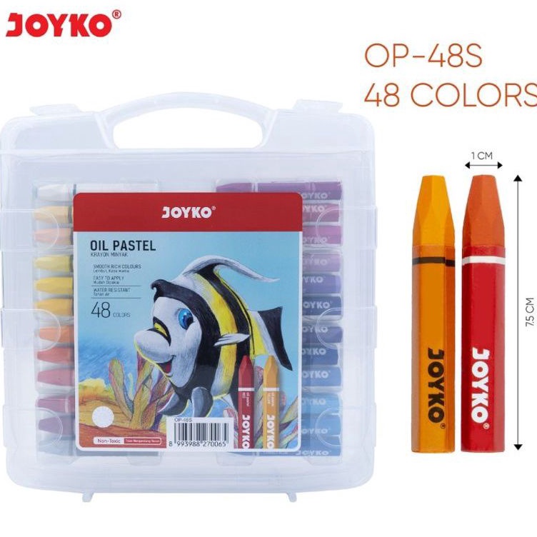 

Pasti Promo Crayon Joyko 48 Warna 1pak