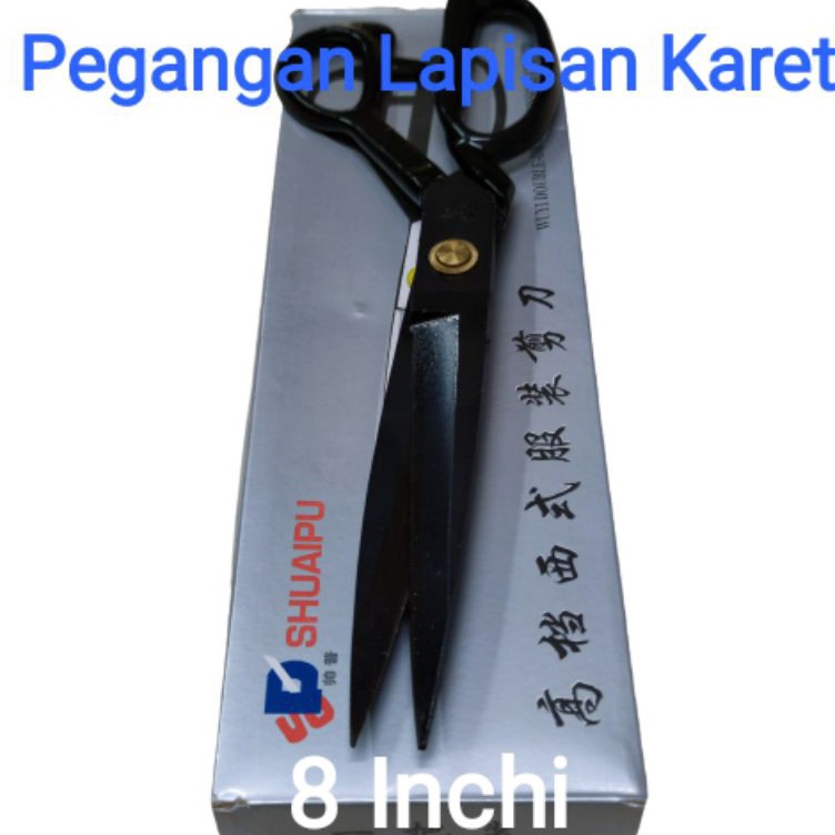 

Dapatkan Sekarang Gunting Kain Shuaipu 821mm Pegangan Lapisan Karet Hitam