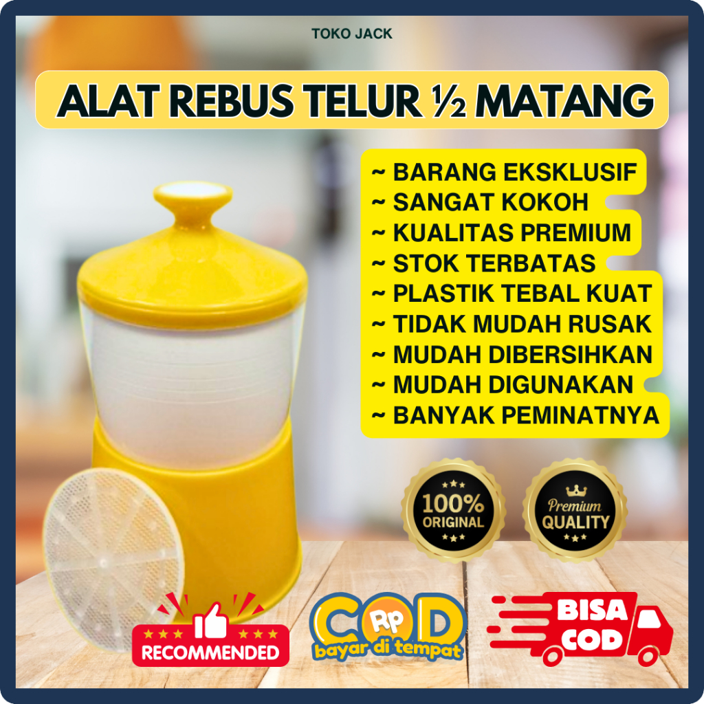 ALAT REBUS TELUR SETENGAH MATANG KUALITAS TERBAIK
