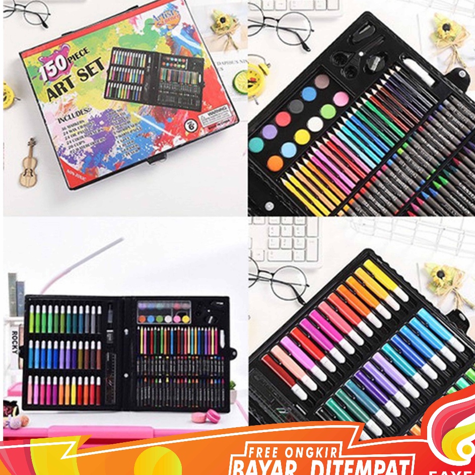 

Harga Laris FAYES COD Pensil Warna Cat air Set 15 Pcs Crayon Set Water Color Paint 15 Pcs Krayon Mewarnai Anak STY1