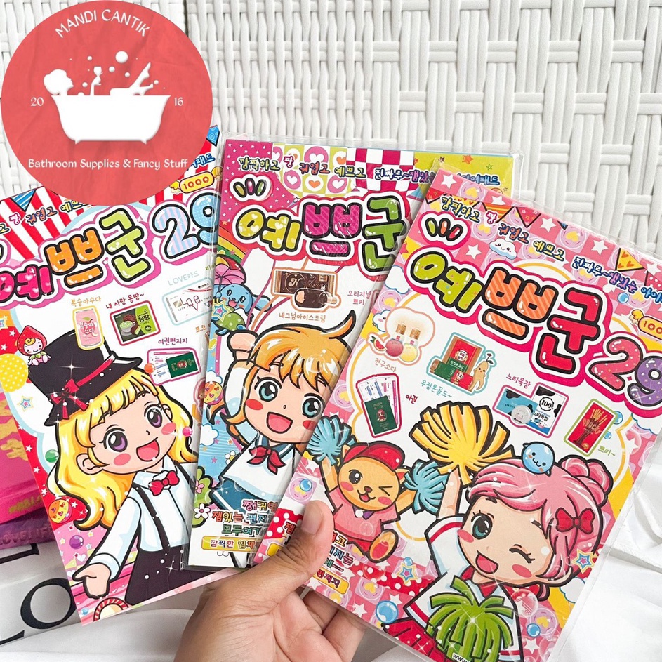 

Fast Respon Buku Origami Korea Korean Bentuk makanan Papercraft book Buku Lipat bentuk makanan lucu mainan anak origami kreatif