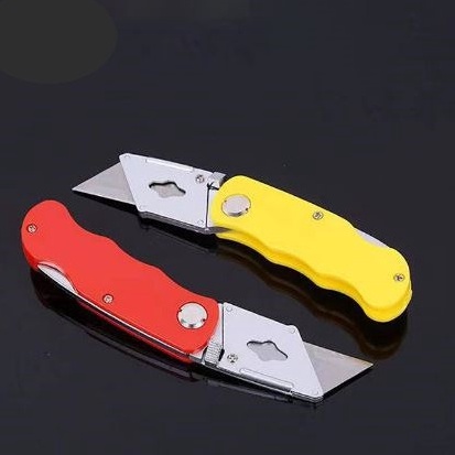 

Obral Puas Pisau Cutter Lipat Foldable Cutter Knife refil isi 5 pcs