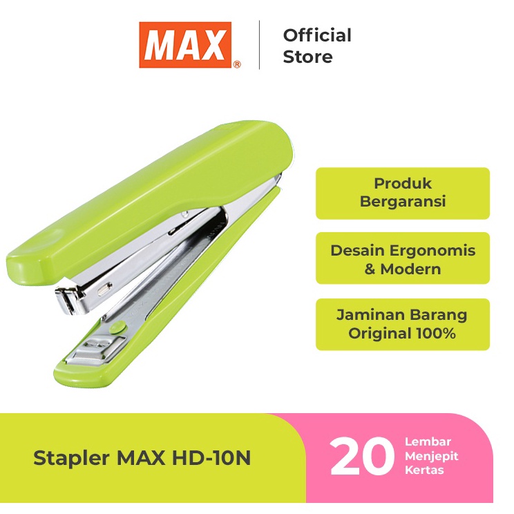 

Paling Dicari MAX Stapler HD1N Light Green