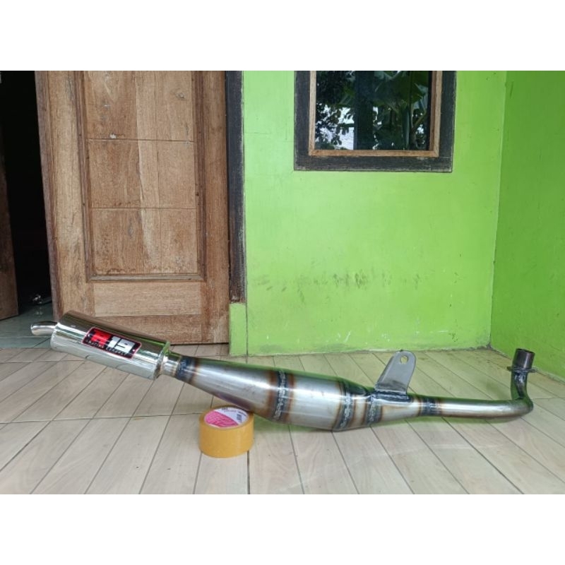 KNALPOT RC 100 BRAVO STANDAR RACING ORIGINAL R19