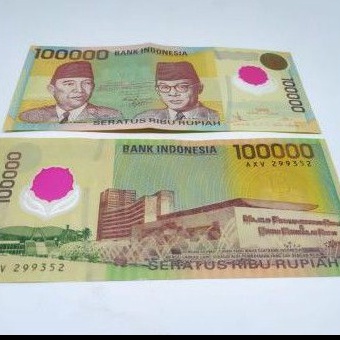 

Super Stock Uang Kertas 1 Polymer Polimer 1999
