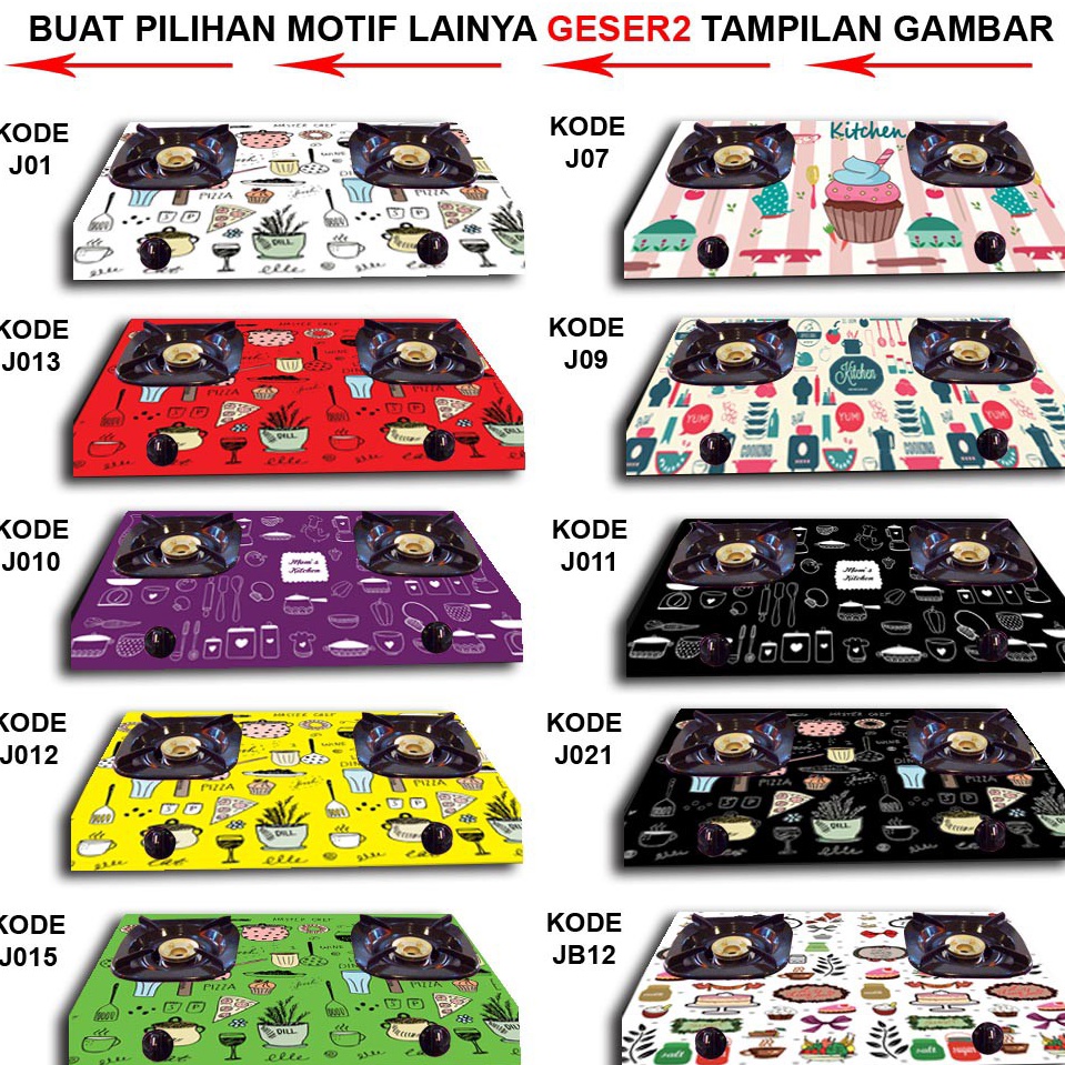 

Pasti Favorit Stiker Kompor 2 Tungku Motif Kitchen