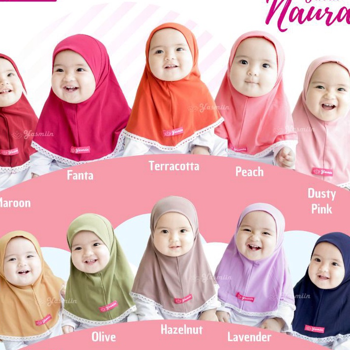 TERBARU YASMIIN JILBAB ANAK NAURA HIJAB