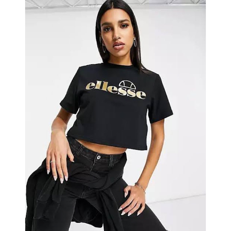 Cropped Top Ellesee In Black Originals