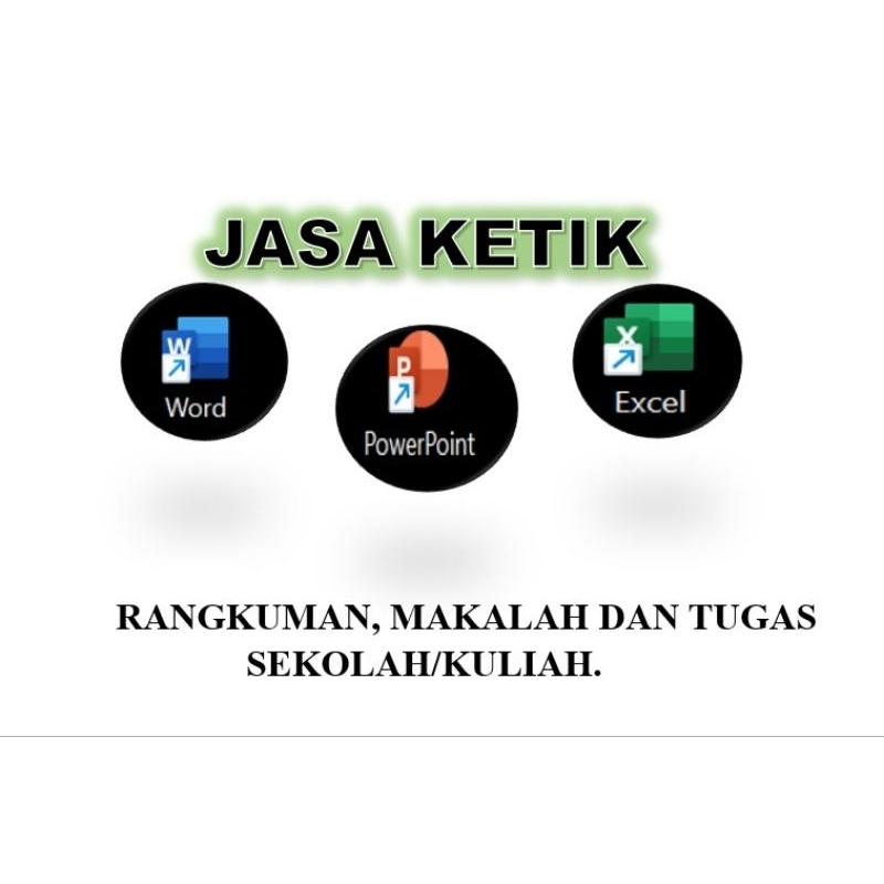 

JASA KETIK bisa chat via WA