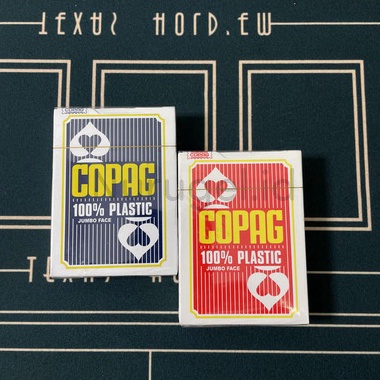 COPAG Playing Card Jumbo Face Plastic PVC Waterproof Kartu Remi Poker ART X3B2