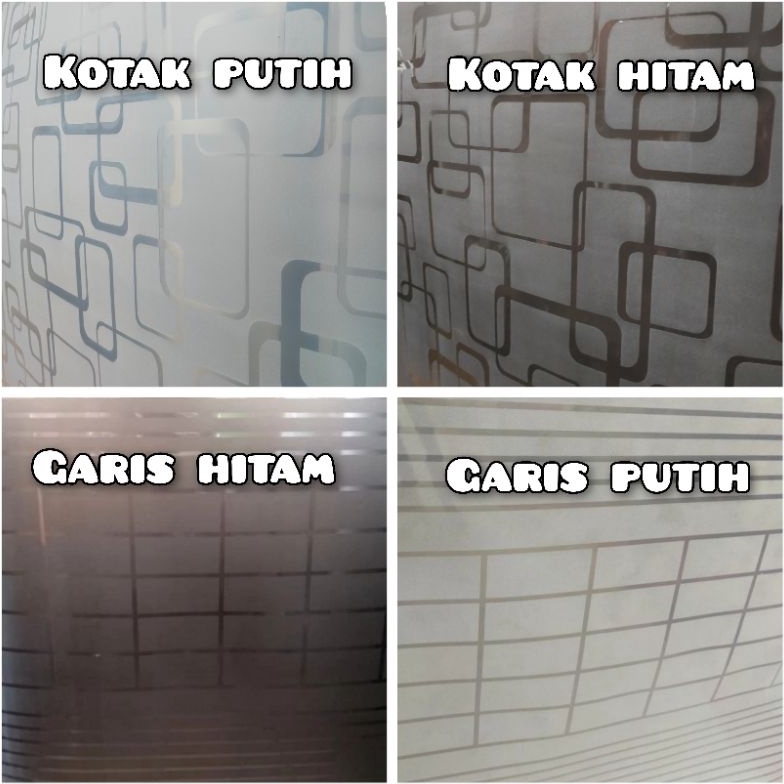 Sle Fiber pagar plastik penutup pagar motif minimalis 186