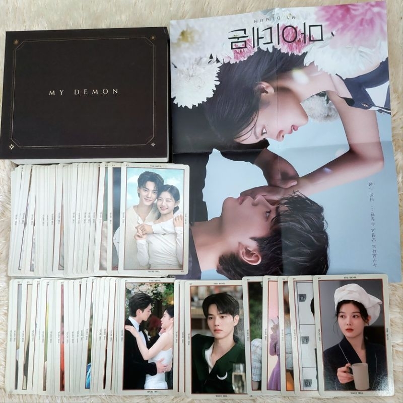 [READY] SHARING OST MY DEMON TAROT VER USB KIM YOO JUNG SONG KANG PHOTOCARD