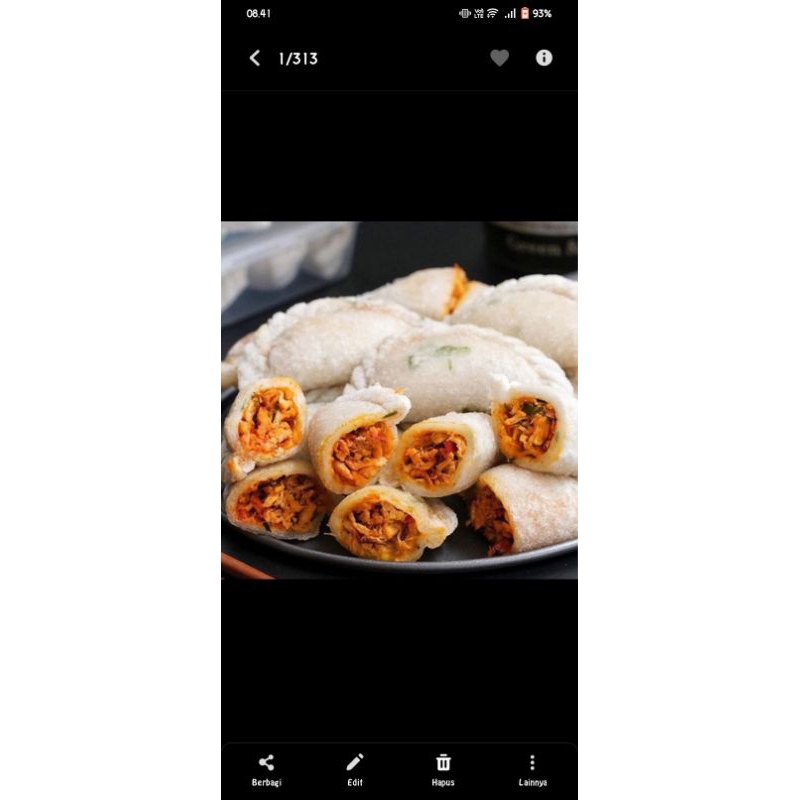 

cireng isi ayam suwir