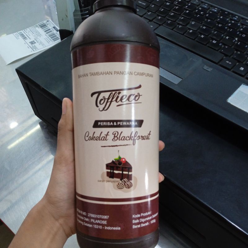 Pasta Toffieco Coklat Bf & Toffieco Vanila Butter 1Liter