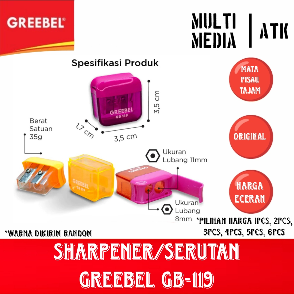 

SERUTAN GREEBEL GB-119 / GREEBEL SHARPENER / RAUTAN GREEBEL