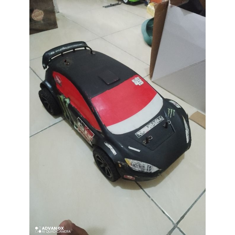 kit rc hsp rally kutiger 1/10 kit only tanpa electric murmer