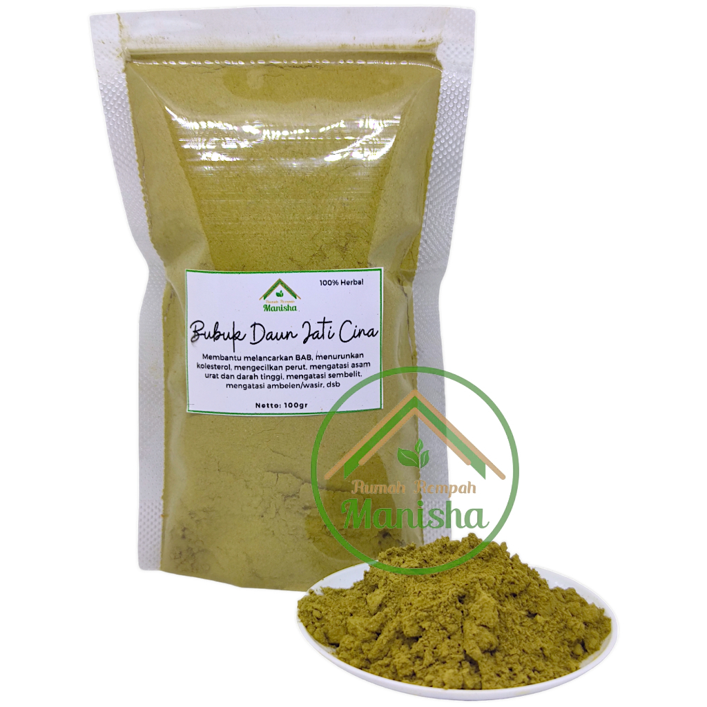 

Bubuk Daun Jati Cina - Daun Senna - Teh Diet 100gr