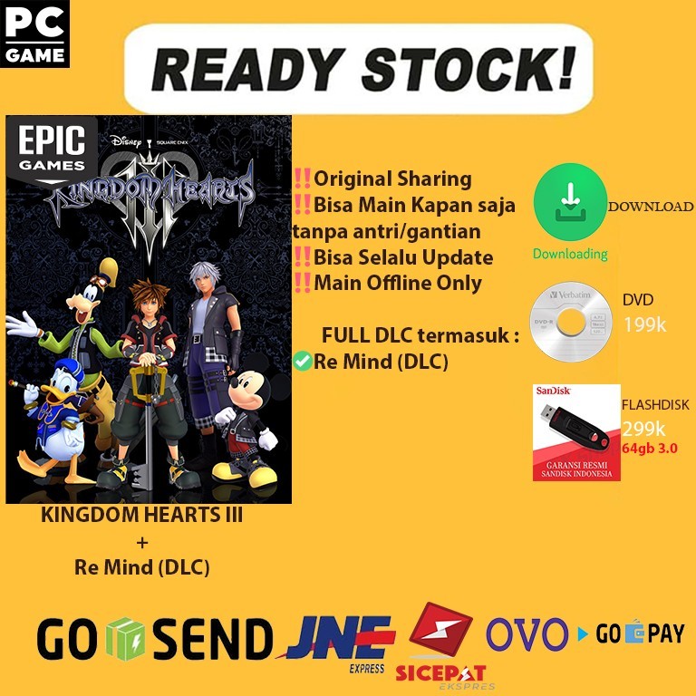 Kingdom Hearts III / Kingdom Hears 3 PC Original