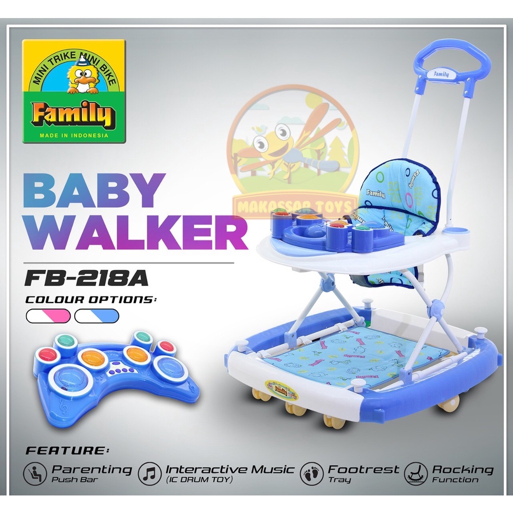 BABY WALKER FAMILY FB136L, FB218A, FB551B, FB2218