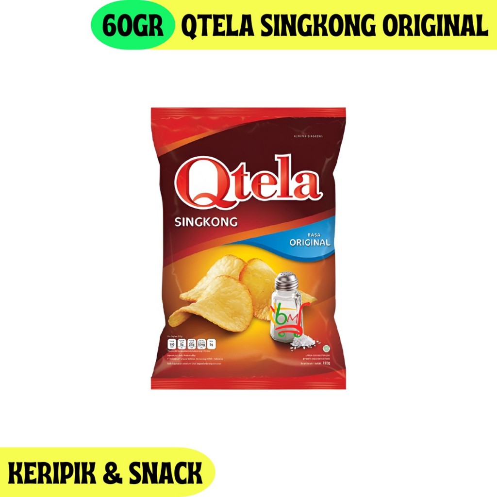 

Qtela Original Keripik Singkong Renyah dari Indofood
