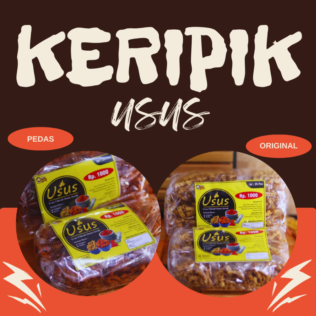 

KERIPIK USUS SERIBUAN