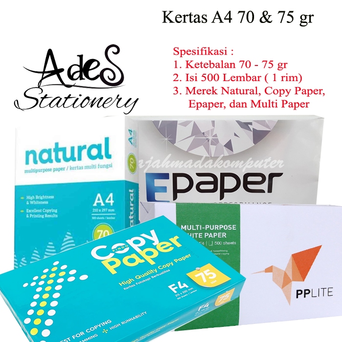 

Kertas HVS F4