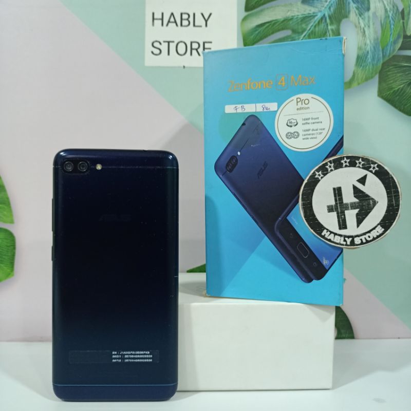 ASUS ZENFONE 4 MAX PRO 3/32 SECOND FULLSET