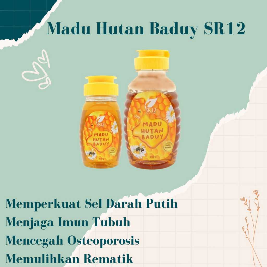 

Madu Baduy SR12 Herbal Murni Memelihara Kesehatan Menambah Imun BPOM