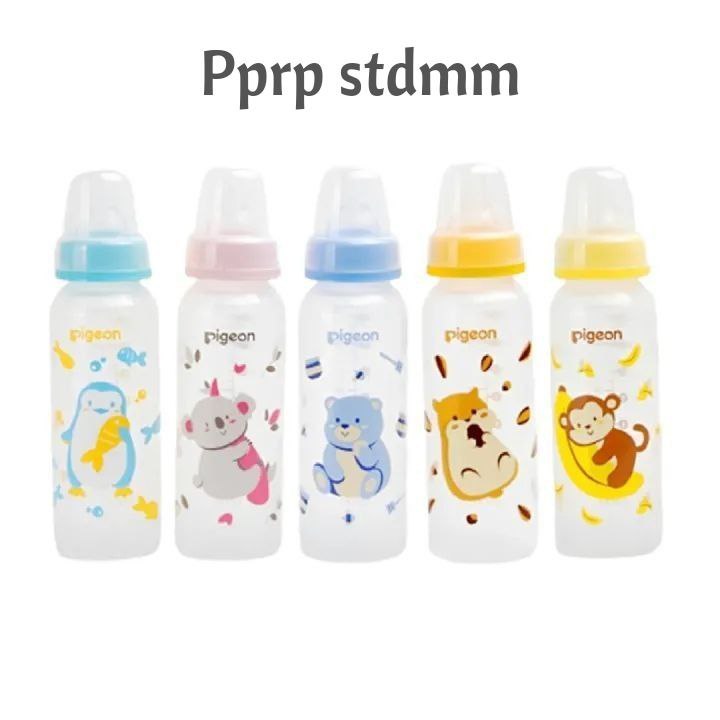 [BEBIBELLE] PROMO.. Paket isi 3 Pigeon Botol PPRP 50ml/120ml /240 ml / Slim Neck Peristaltic Nipple
