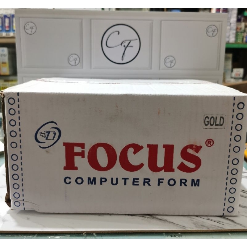 

FOCUS COMPUTER FORM GOLD 9 1/2" x 11" | KERTAS KOMPUTER