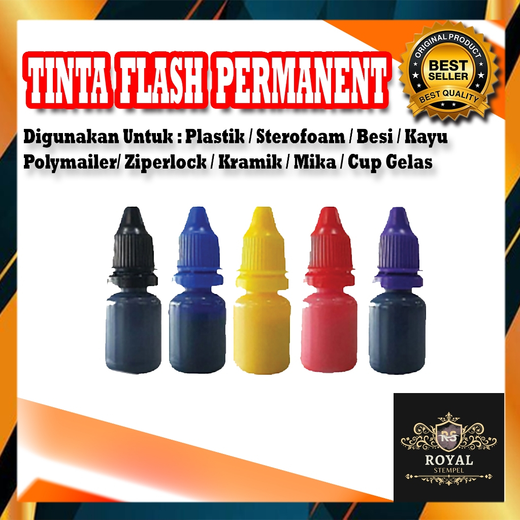 

Tinta Stempel Permanent Waterproof