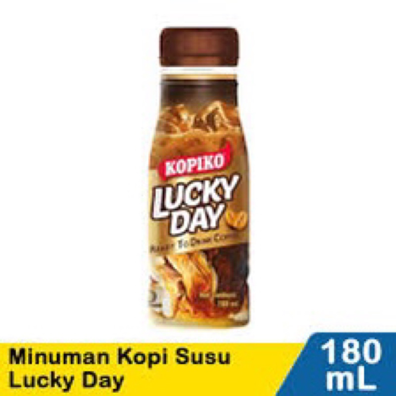 

Kopiko LUCKY DAY Thai Coffee Drink Kopi 180 ml