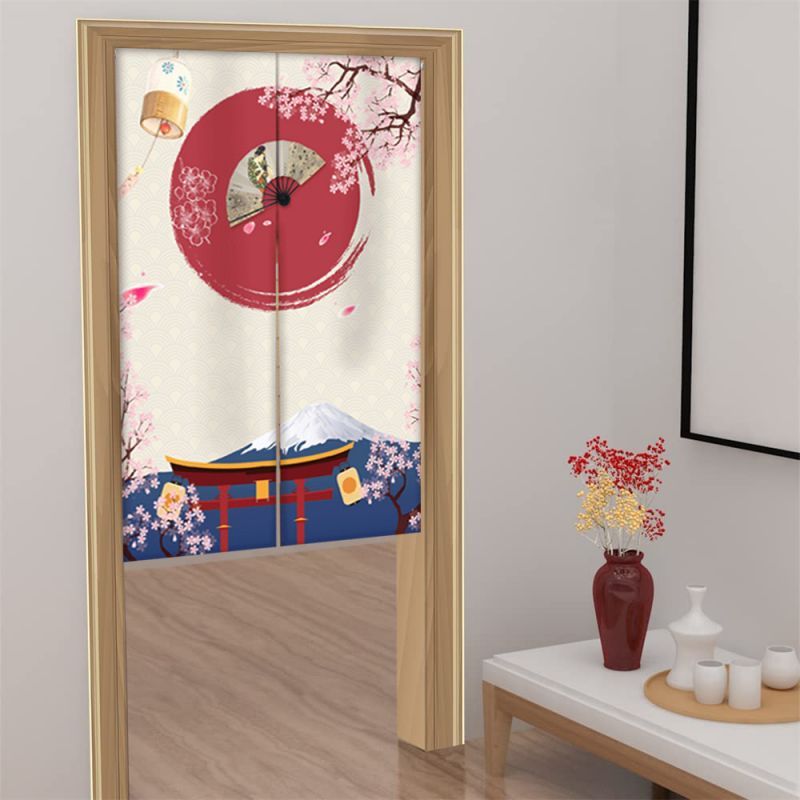 Tirai Hordeng Pintu Kamar Gorden Pintu Tirai Noren Jepang Gorden Tirai Pintu Untuk Dapur Kamar Tidur