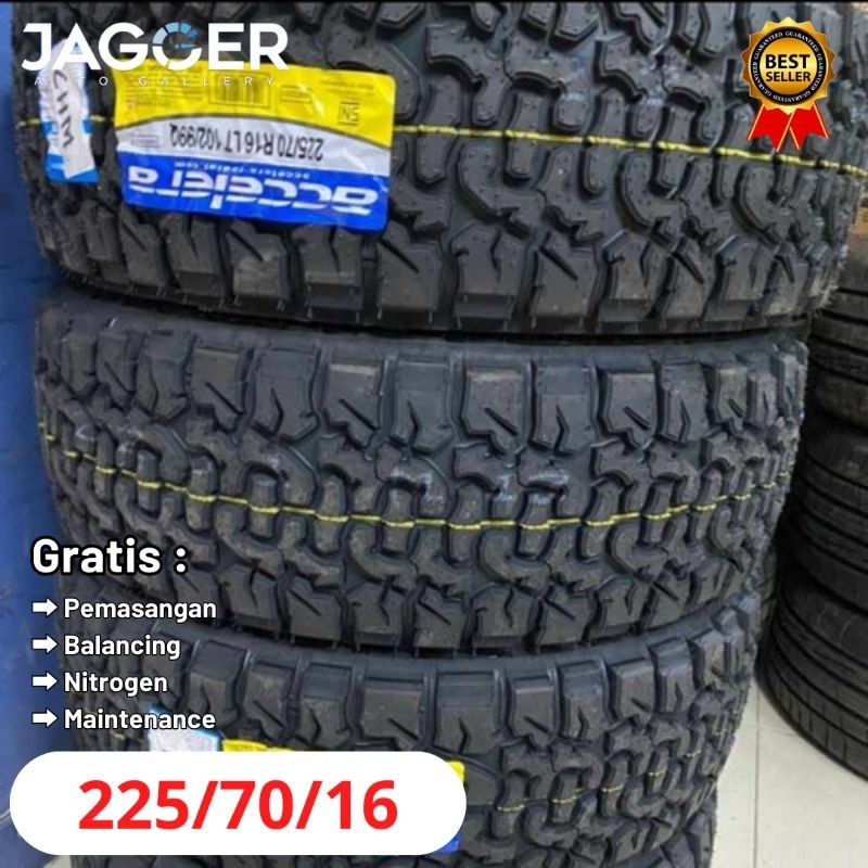 Jual Ban Mobil Semi Offroad Ring 16 Buat Rush Terios CRV Jimny dll ACCELERA OMIKRON C/T 225 70 R16