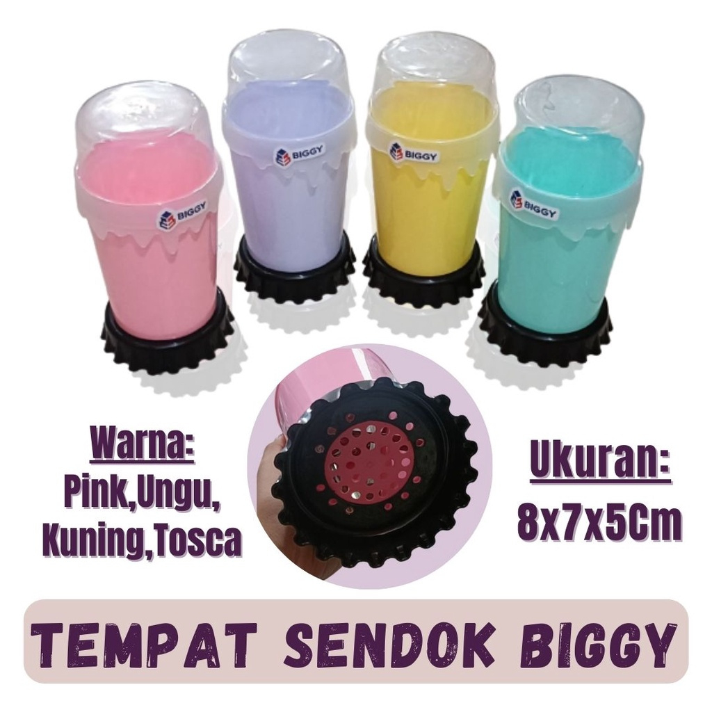 Tempat Sendok Garpu Wiesen Warna Pastel Plastik Tebal